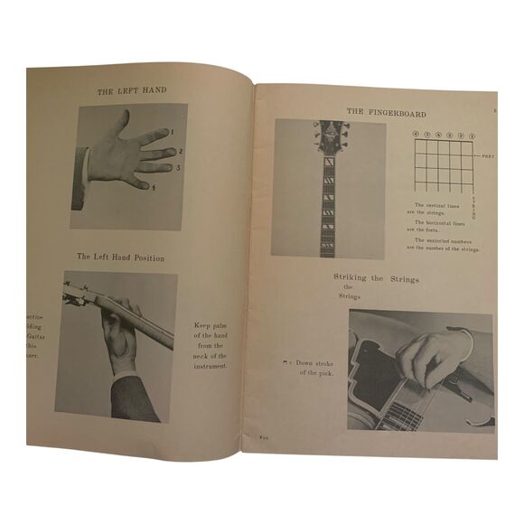 Vintage 1958 Mel Bay Fun With The Guitar Songbook Sheet Music Folk Songs - Picture 5 of 9